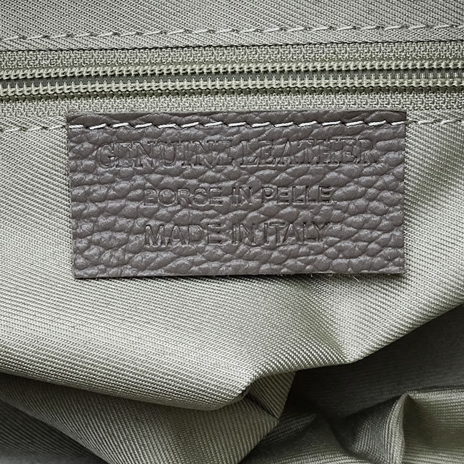 Geanta taupe medie din piele naturala 8907 128 [10]