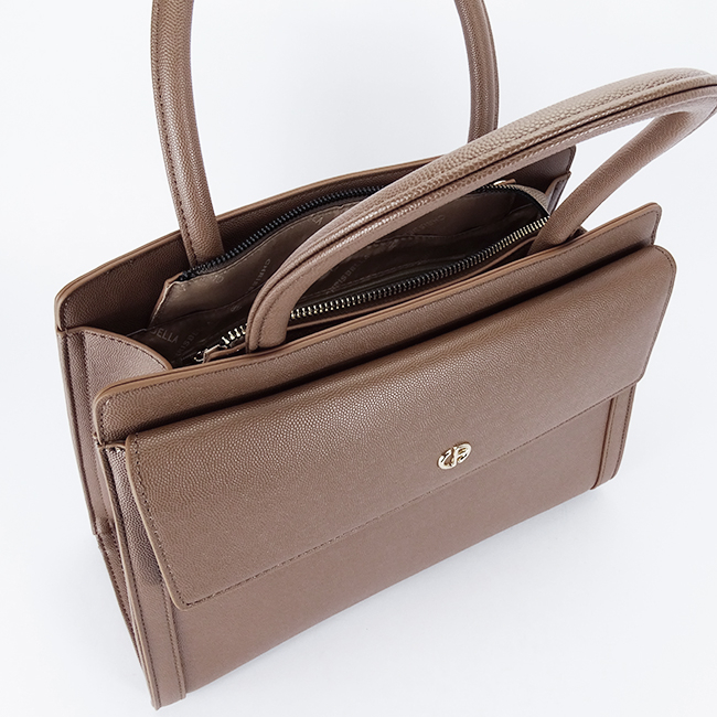 Geanta taupe Premium cu portofel CB2427-3 17 [8]