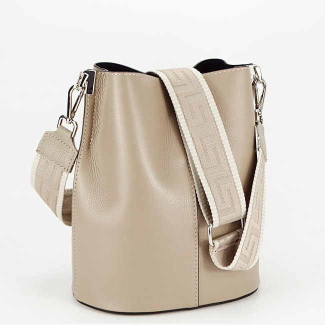 Geanta tip sac din piele naturala 8951 119 Bej [3]