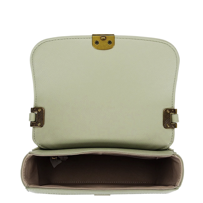 Geanta verde deschis crossbody cu model impletit CM7497 15 [7]