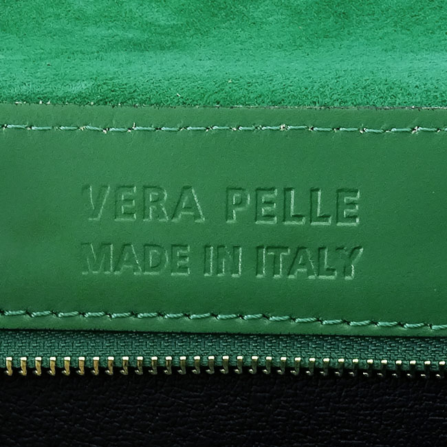 Geanta verde din piele naturala 1616 131 [10]