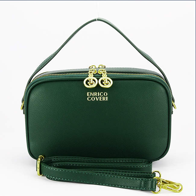 Geanta verde inchis ENRICO COVERI EC6090 132 [4]
