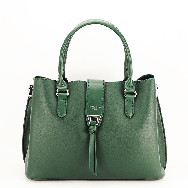 Geanta verde inchis office casual lea 17