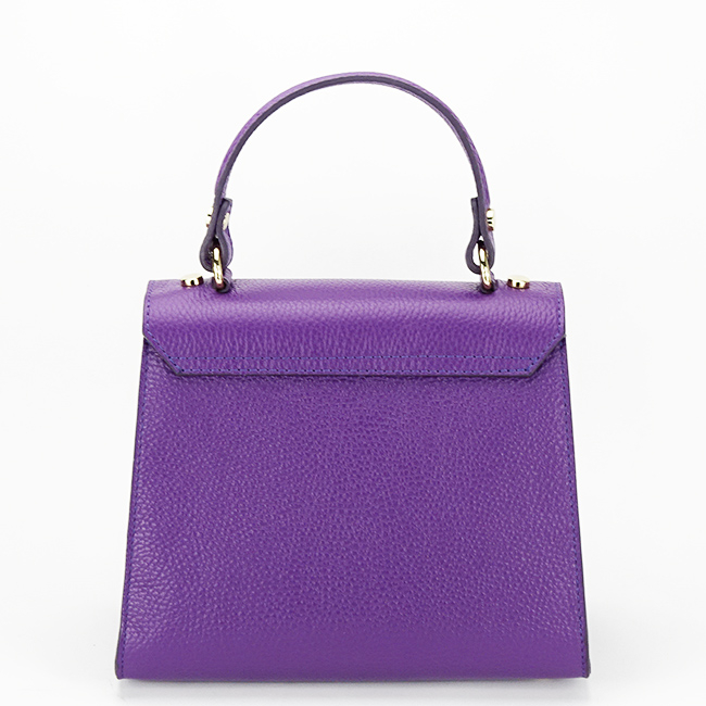 Geanta violet din piele naturala 8949 121 [4]