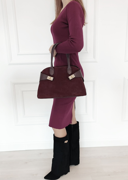 Geanta visinie din piele naturala 1895 130 [2]