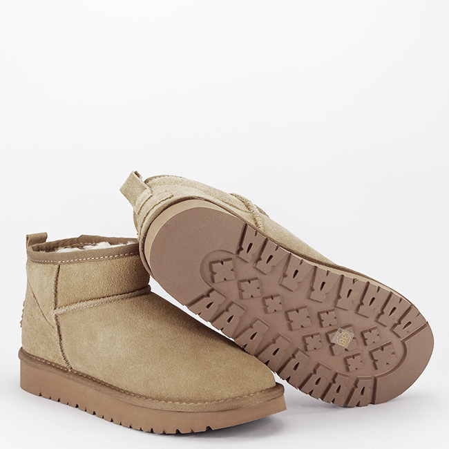 Ghete bej din piele naturala JB1966 111 [5]