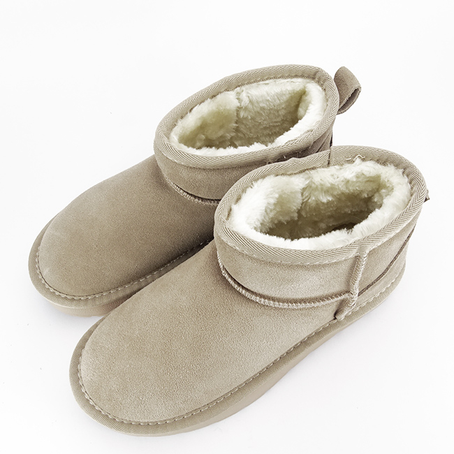 Ghete bej din piele naturala SW-012 111 [8]