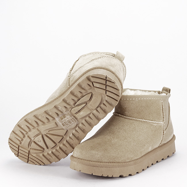Ghete bej imblanite tip UGG 88-155 112 [7]