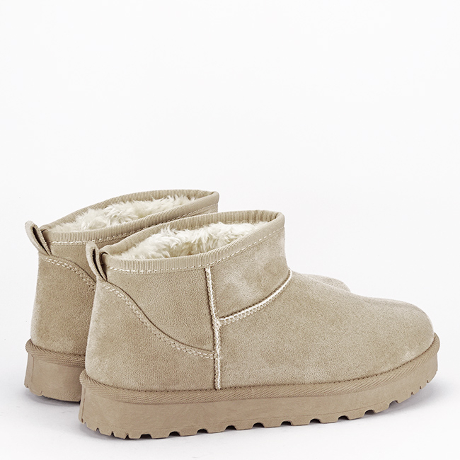 Ghete bej imblanite tip UGG 88-155 112 [5]