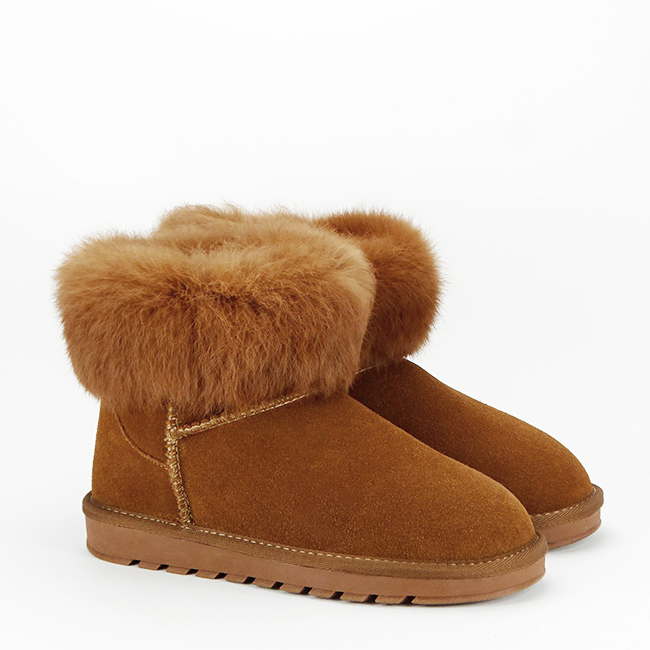 Ghete camel din piele naturala 5868 112 [6]