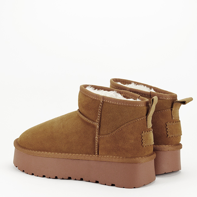 Ghete camel din piele naturala JB1924 118 [4]