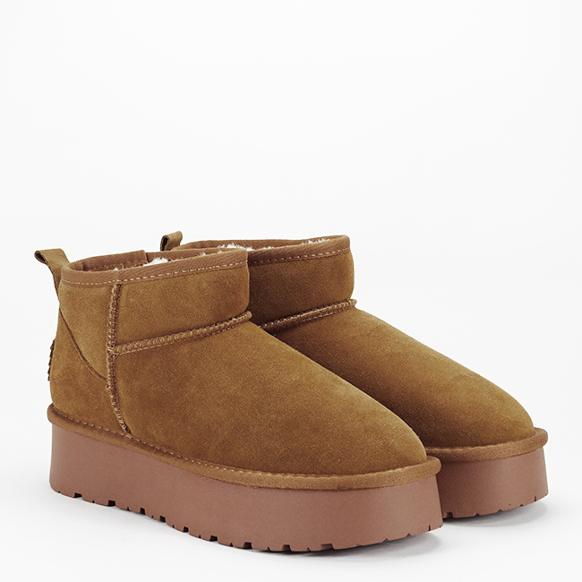 Ghete camel din piele naturala JB1924 118 [7]