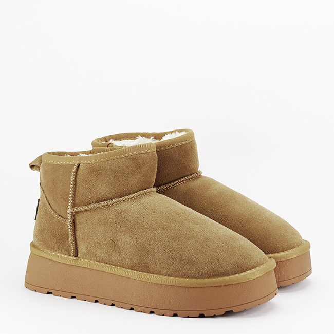Ghete camel din piele naturala SW-012 111 [5]