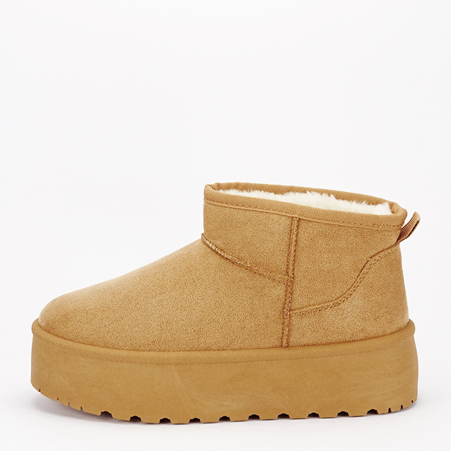 Ghete camel tip UGG cu talpa groasa 333-78 116 [2]