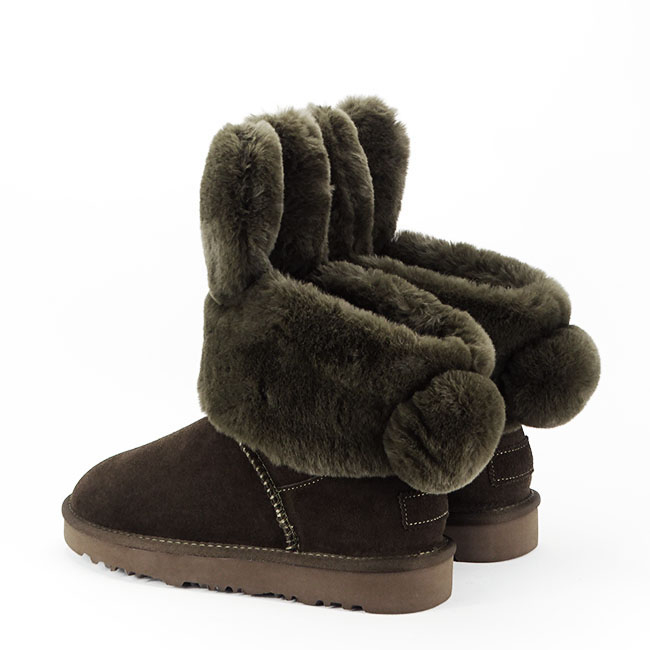 Ghete kaki din piele naturala Abby 111 [4]