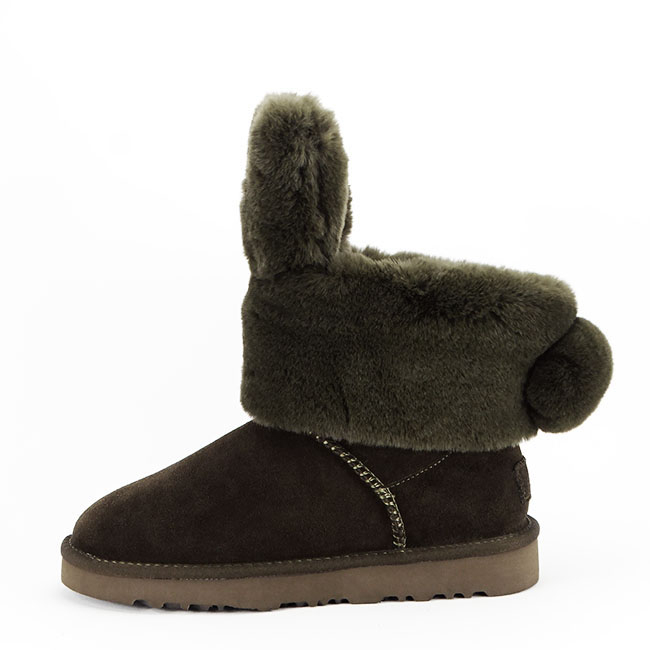 Ghete kaki din piele naturala Abby 111 [3]
