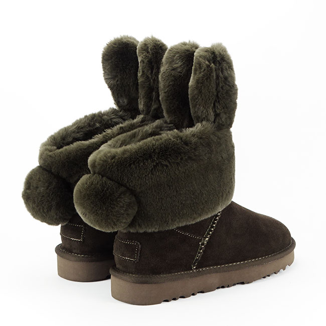 Ghete kaki din piele naturala Abby 111 [6]