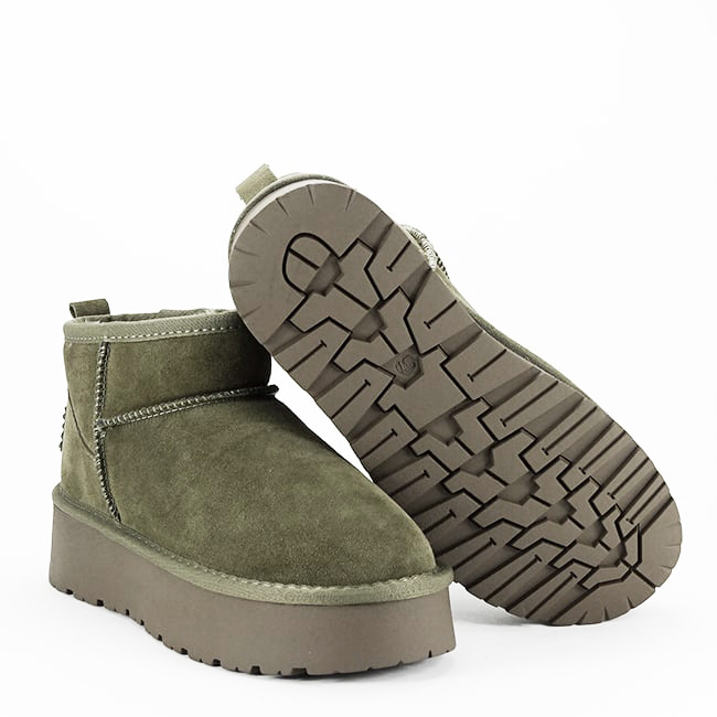 Ghete kaki din piele naturala JB1924 111 [6]