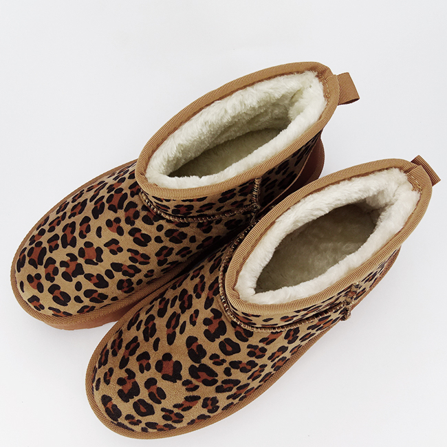 Ghete leopard print tip UGG cu talpa groasa LT33-15 113 [5]