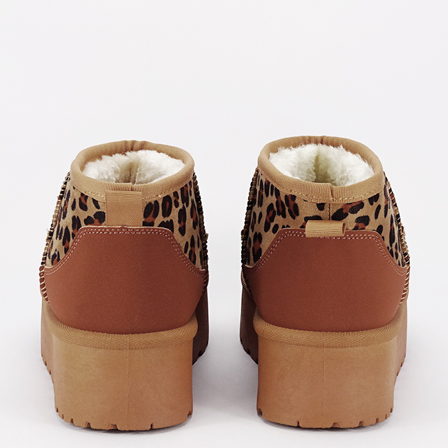 Ghete leopard print tip UGG cu talpa groasa LT33-15 113 [7]