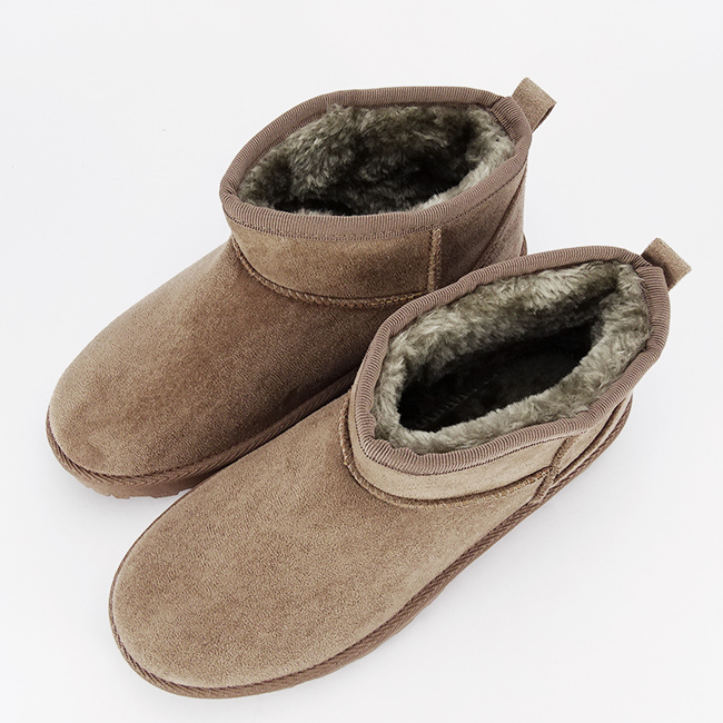 Ghete maro deschis imblanite tip UGG 88-155 112 [8]