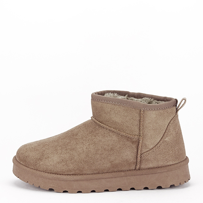 Ghete maro deschis imblanite tip UGG 88-155 112