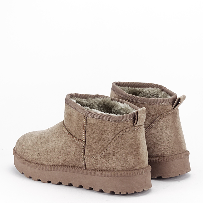 Ghete maro deschis imblanite tip UGG 88-155 112 [3]