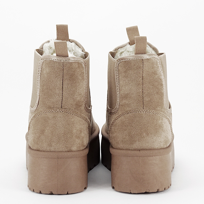 Ghete maro deschis tip UGG cu talpa groasa LT33-16 116 [4]