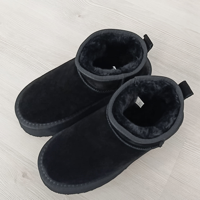 Ghete negre din piele naturala 6391 113 [8]