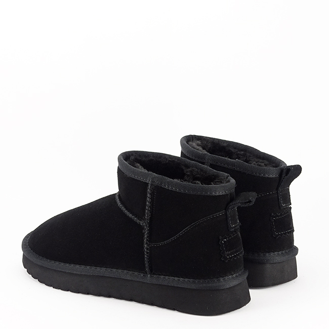 Ghete negre din piele naturala JB1966 111 [4]