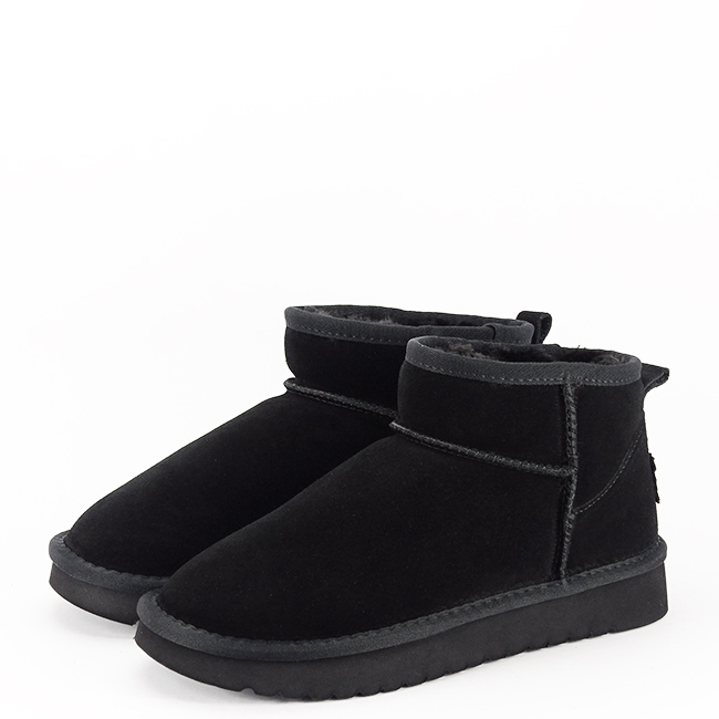 Ghete negre din piele naturala JB1966 111 [3]