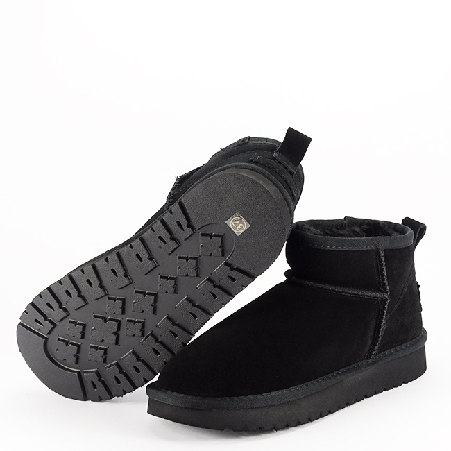 Ghete negre din piele naturala JB1966 111 [8]