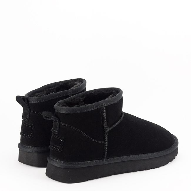 Ghete negre din piele naturala JB1966 111 [6]
