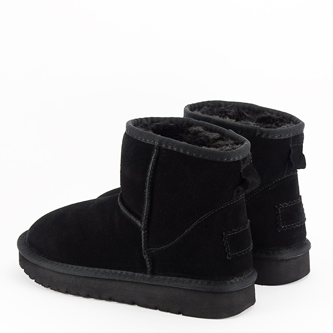 Ghete negre din piele naturala JB1967 111 [3]