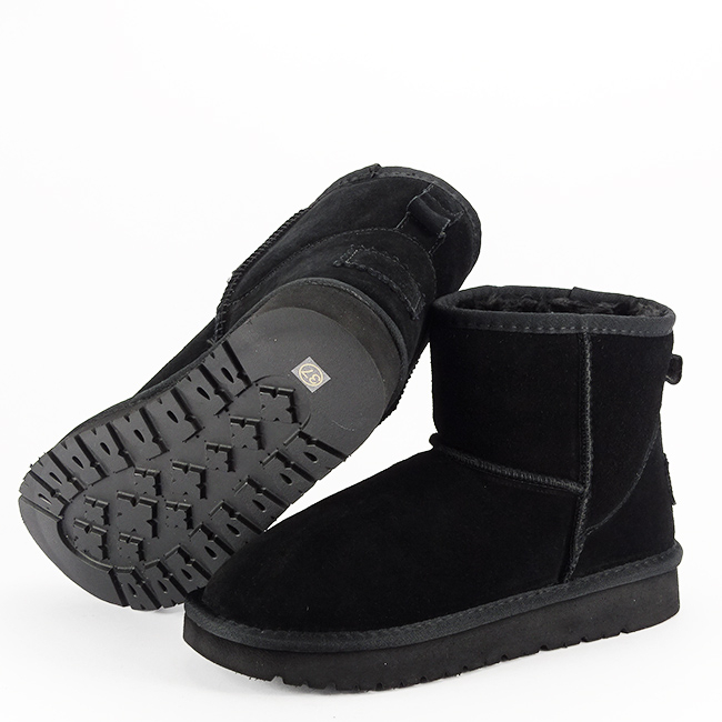 Ghete negre din piele naturala JB1967 111 [8]