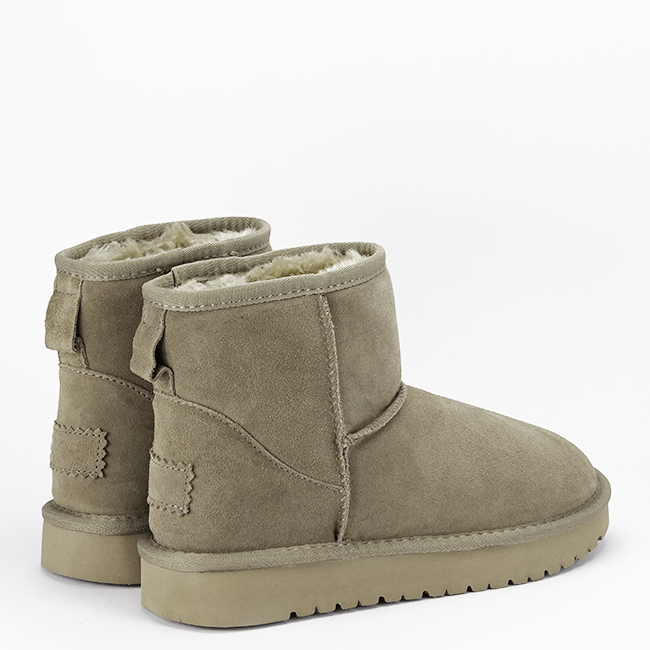 Ghete taupe din piele naturala JB1967 111 [8]