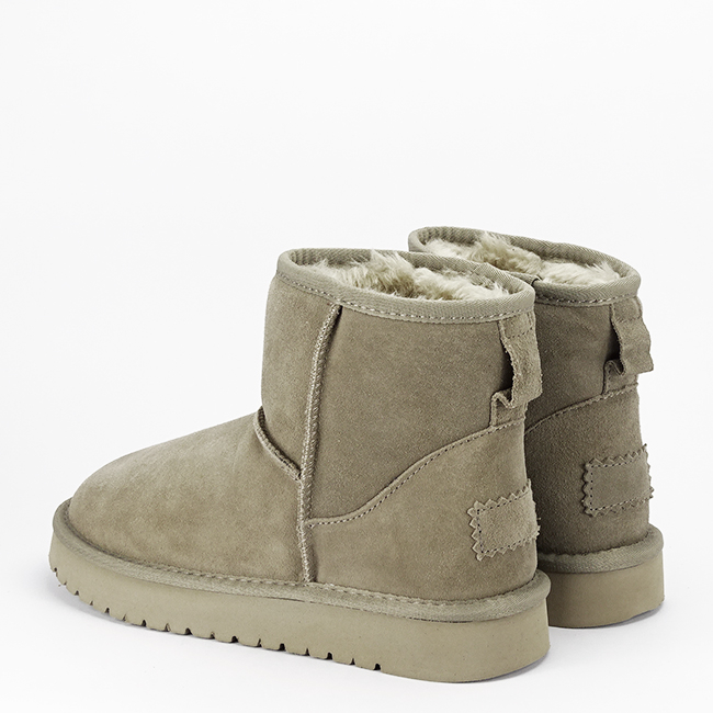 Ghete taupe din piele naturala JB1967 111 [6]