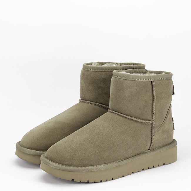 Ghete taupe din piele naturala JB1967 111 [3]