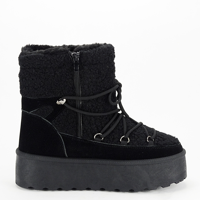 Ghete negre imblanite LT33-18 115 [7]