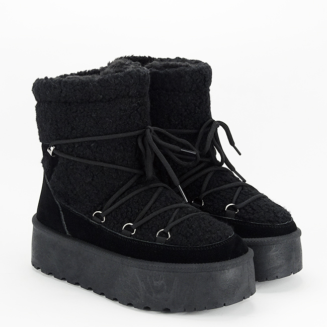 Ghete negre imblanite LT33-18 115 [6]