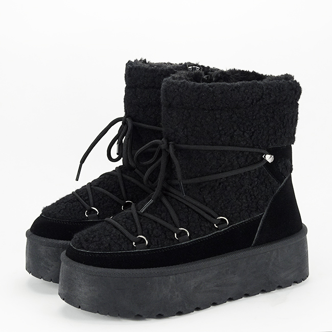 Ghete negre imblanite LT33-18 115 [2]