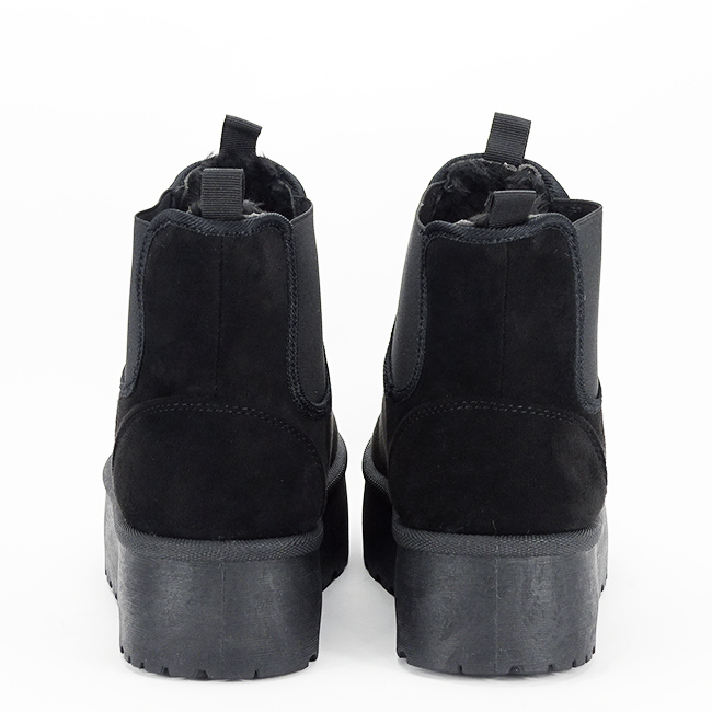 Ghete negre tip UGG cu talpa groasa LT33-16 111 [4]