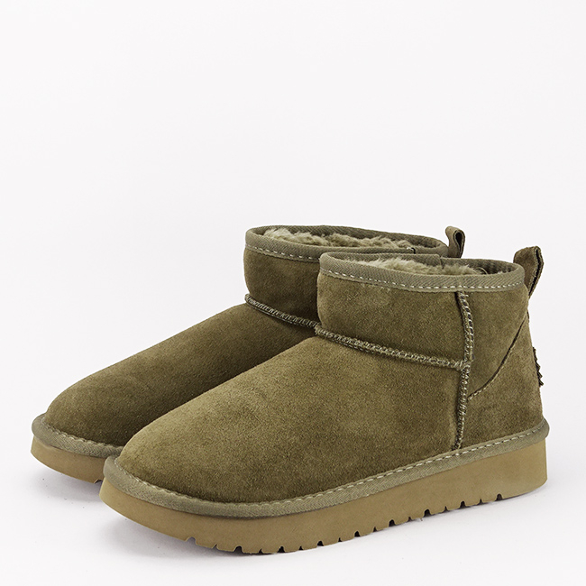 Ghete kaki din piele naturala JB1966 111 [3]