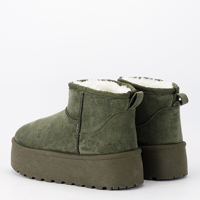 Ghete verzi imblanite cu talpa groasa LT33-43 112 [4]