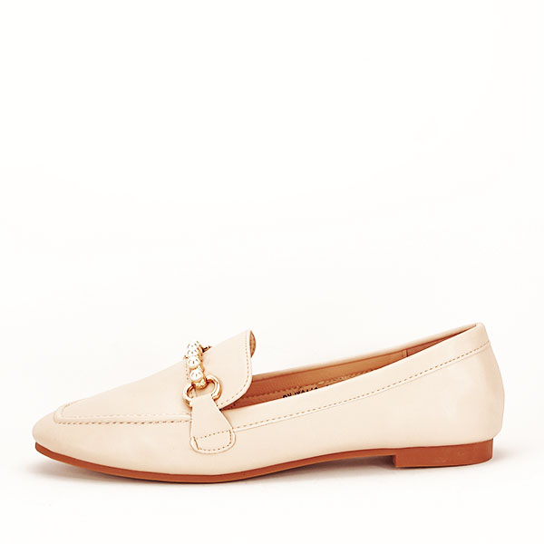 Mocasini bej cu perle Meredith M2 [6]