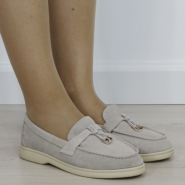 Mocasini dama bej tip loafers 9753 02 [6]