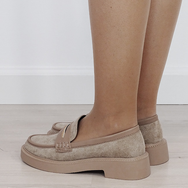 Mocasini dama kaki deschis tip loafers 1535 03 [3]