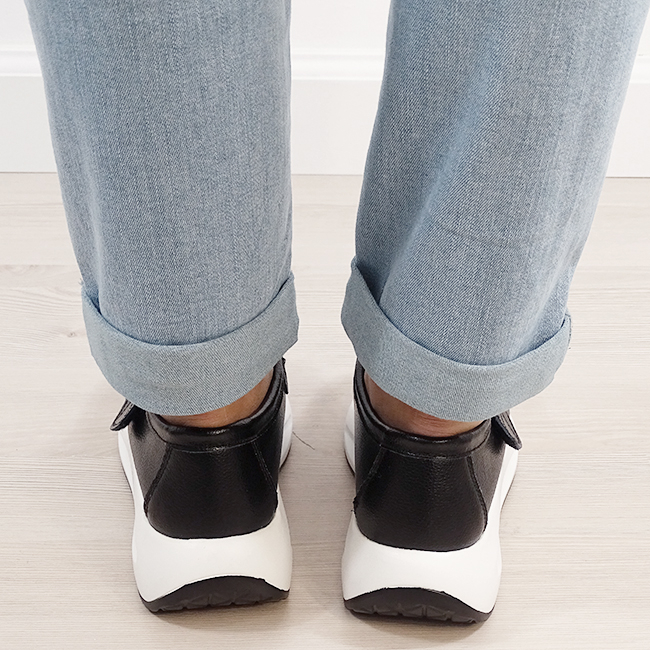 Mocasini negri din piele naturala WKS01 M7 [4]