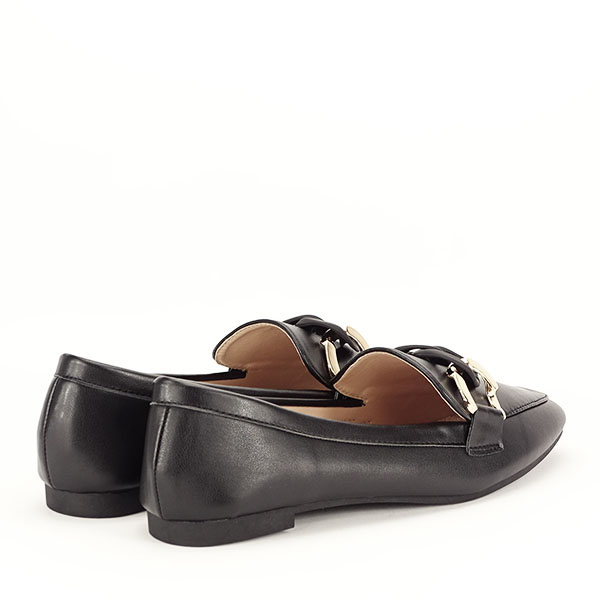 Mocasini negri Gloria M2 [6]