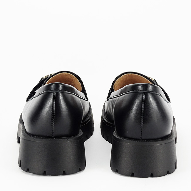 Mocasini negrii de tip loafers FN653 M2 [4]